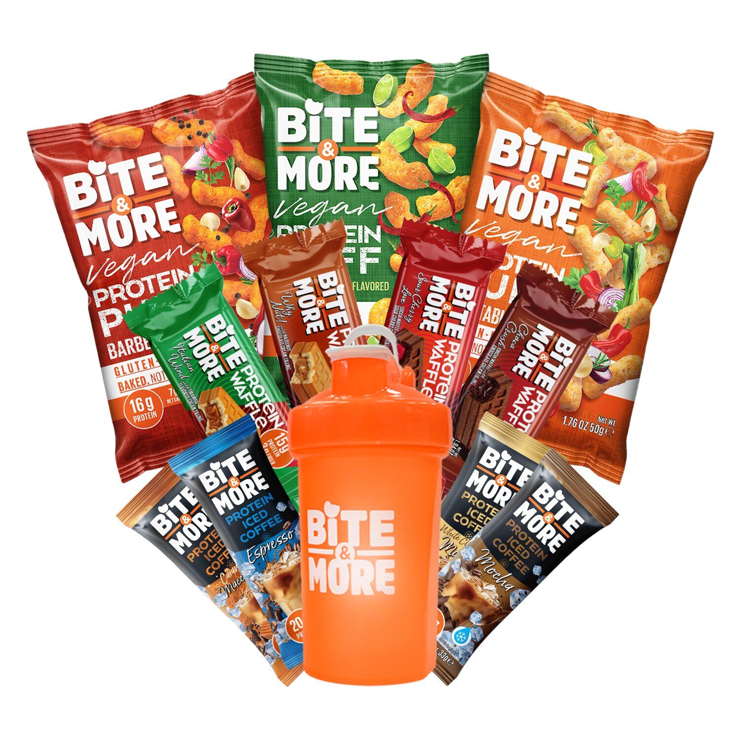 Bite & More Sınav Sezonu Paketi - Yüksek Protein Atıştırmalık Seti