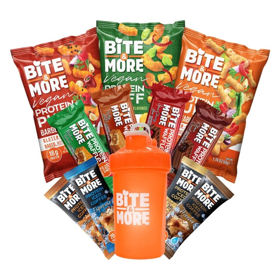 Bite & More Sınav Sezonu Paketi - Yüksek Protein Atıştırmalık Seti