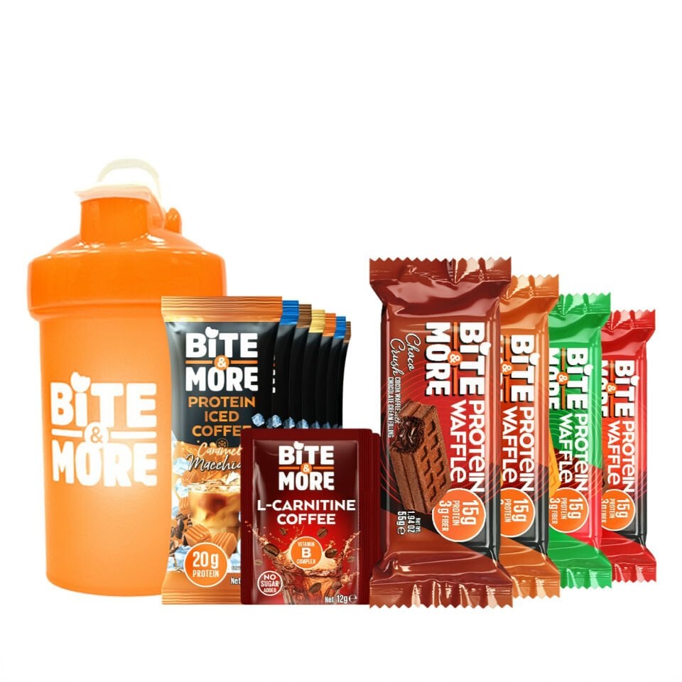 Bite & More Spora Dönüş Paketi - Yüksek Protein Atıştırmalık Seti