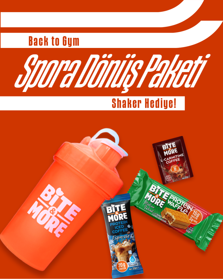 Bite & More Spora Dönüş Paketi - Yüksek Protein Atıştırmalık Seti
