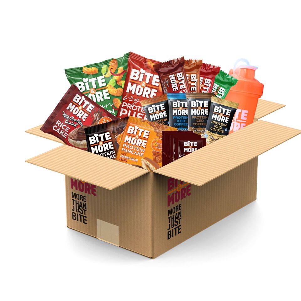 Bite & More Spora Dönüş Paketi - Yüksek Protein Atıştırmalık Seti