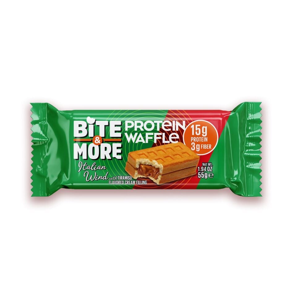 Tiramisu Kremalı Protein Waffle (55g)