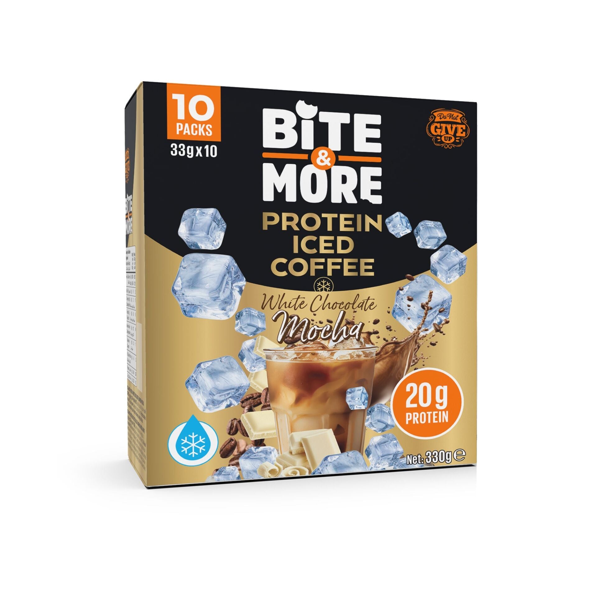 White Chocolate Mocha Protein Soğuk Kahve (33g x10 Adet)