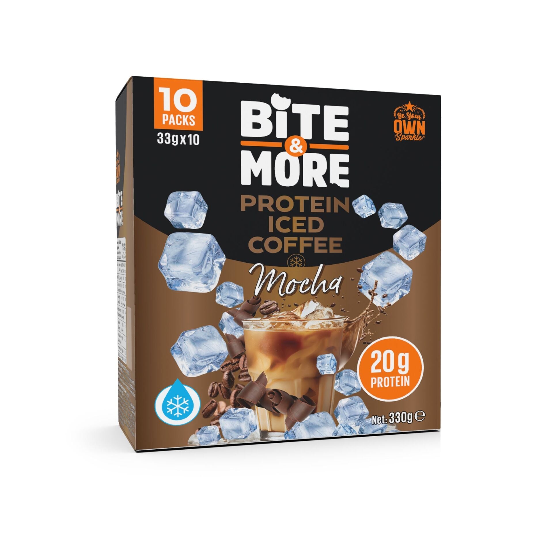 Mocha Protein Soğuk Kahve (33g x10 Adet) | Bite & More
