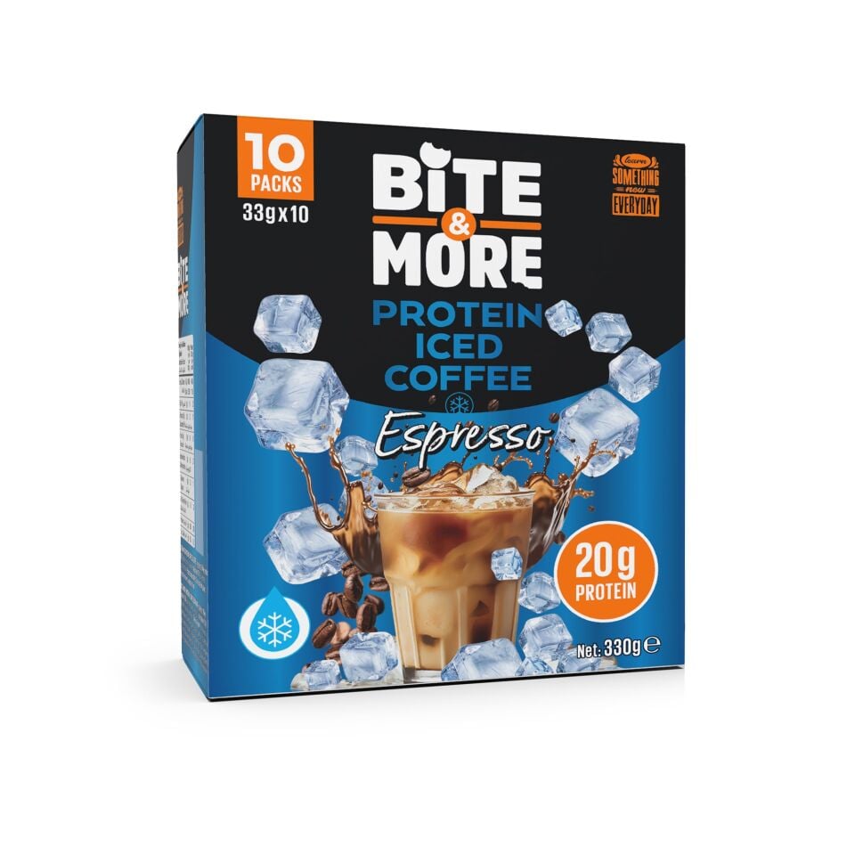 Espresso Protein Soğuk Kahve (33g x 10 Adet)