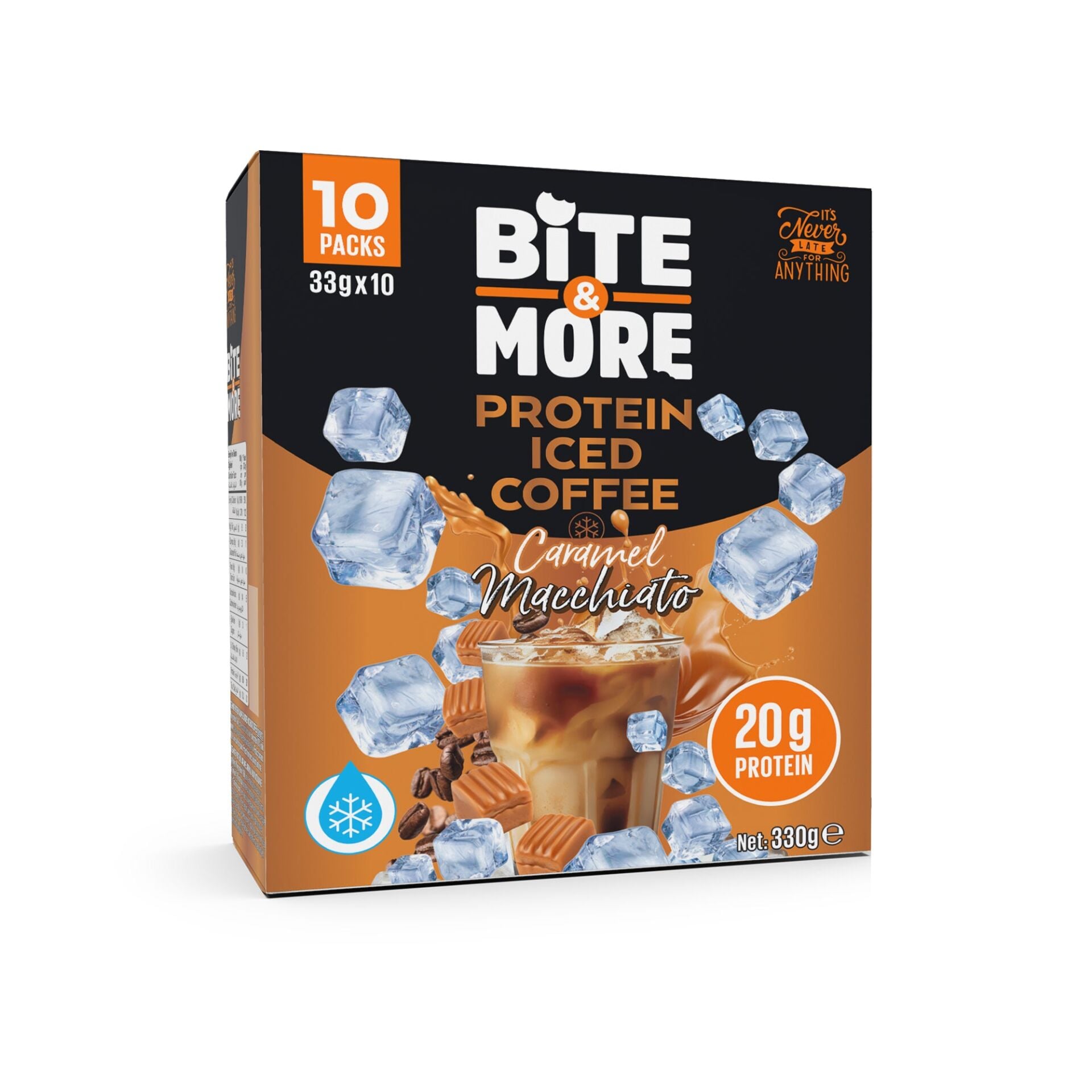 Caramel Macchiato Protein Soğuk Kahve (33g x 10 Adet)