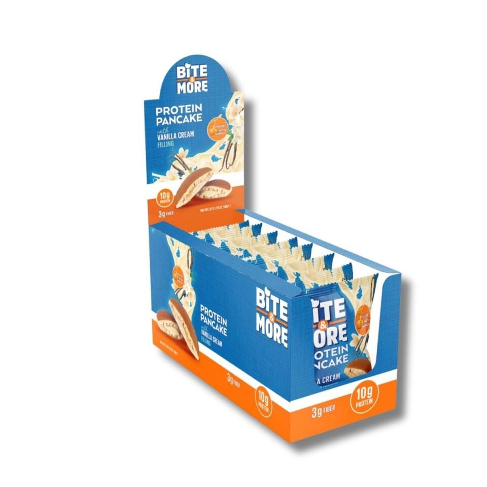 Vanilyalı Protein Pankek (50g x12 Adet)
