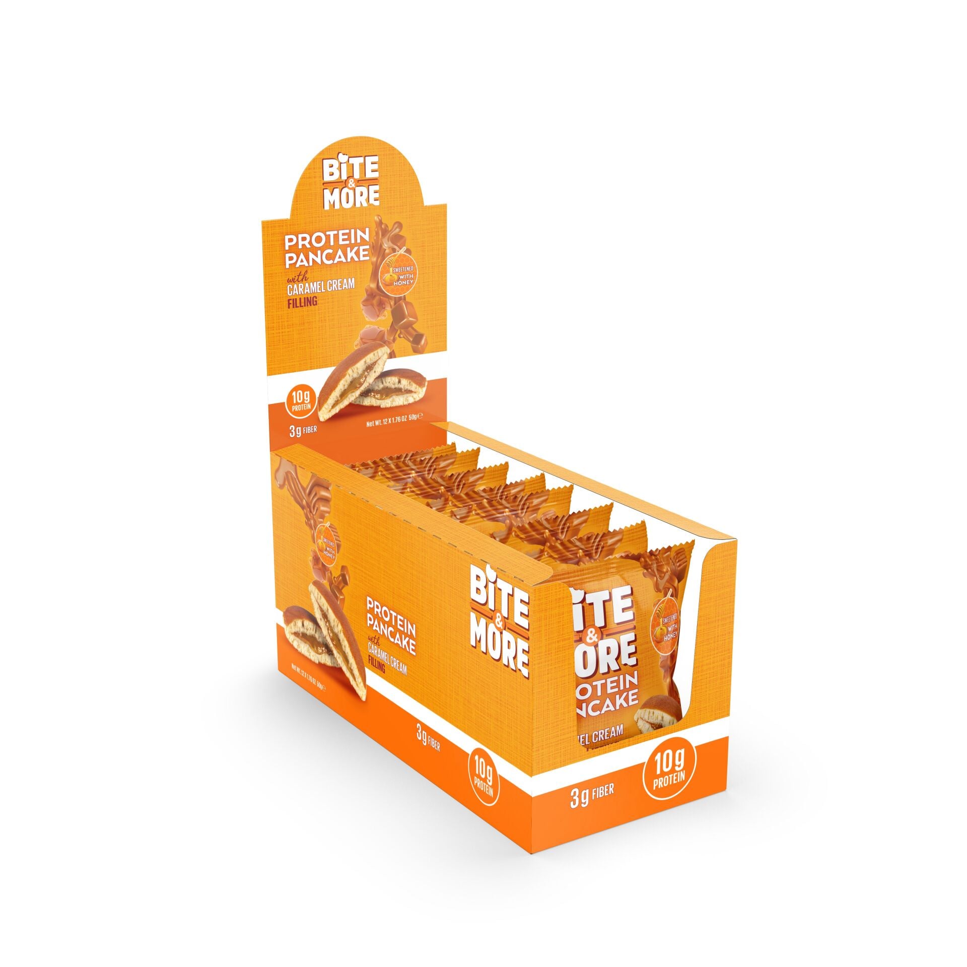 Karamelli Protein Pankek (50g x12 Adet)