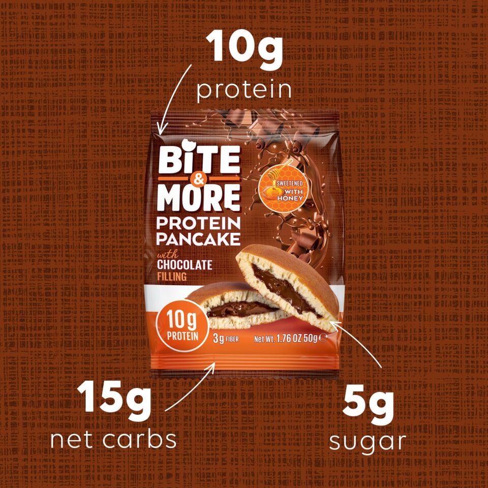 Çikolatalı Protein Pankek (50g x 12 Adet)