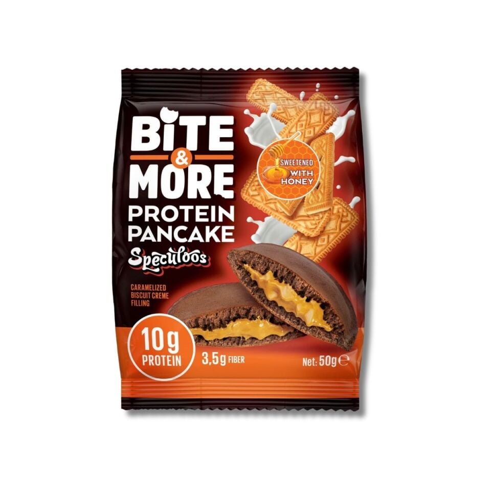 Speculoos Kakaolu Protein Pankek (50g x 12 Adet)