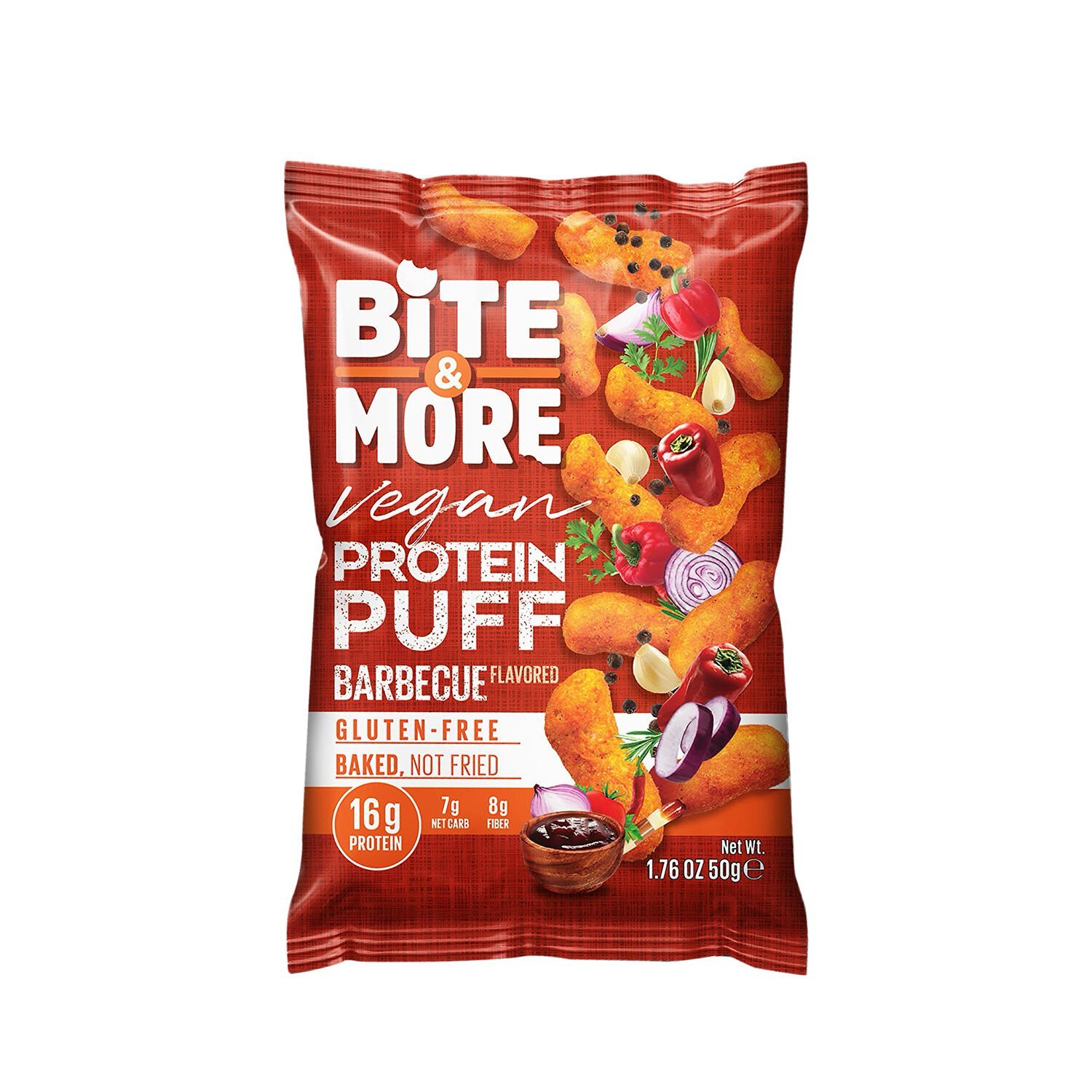 Barbekülü Vegan Protein Puff (50g)