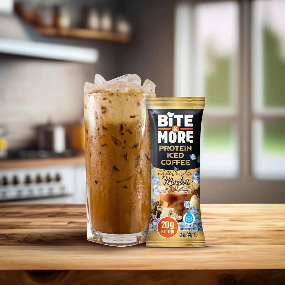 White Chocolate Mocha Protein Soğuk Kahve (33g) | Bite & More