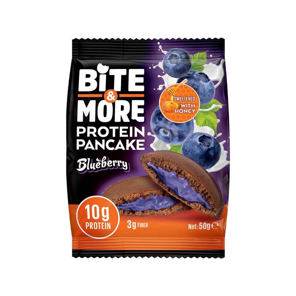 Yaban Mersinli Kakaolu Protein Pankek (50g)