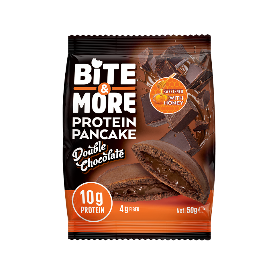 Çift Çikolatalı  Kakaolu Protein Pankek (50g)