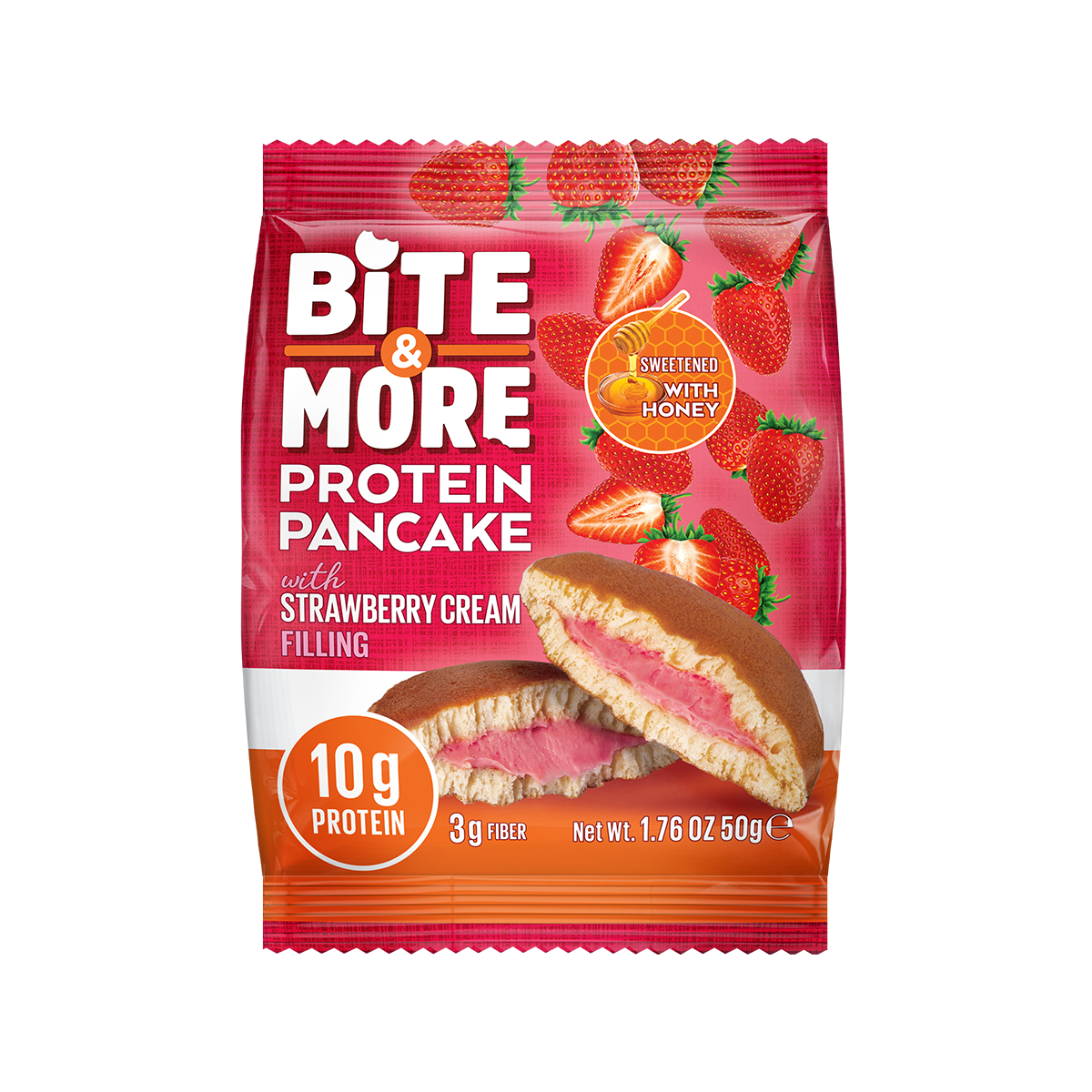 Çilekli Protein Pankek (50g)