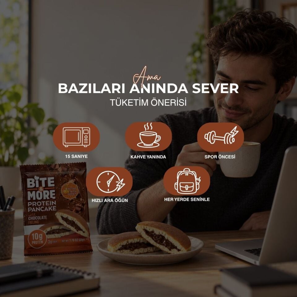 Çikolatalı Protein Pankek (50g)