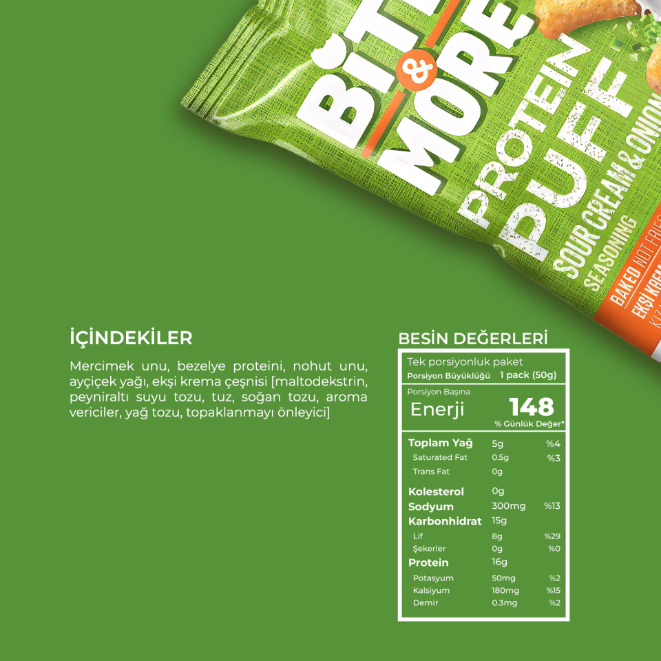 Vegan Protein Puff 5'li Tanışma Paketi (50g x 5 Adet)