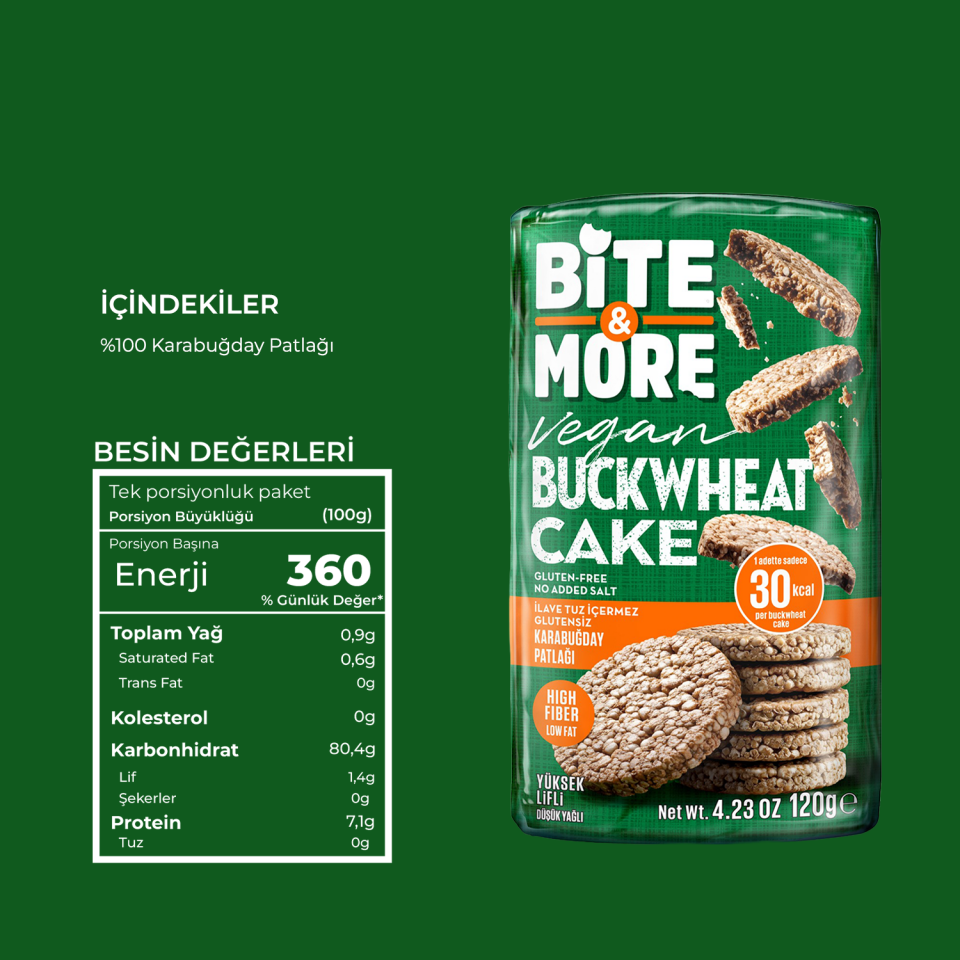 Karabuğday Patlağı (120g)